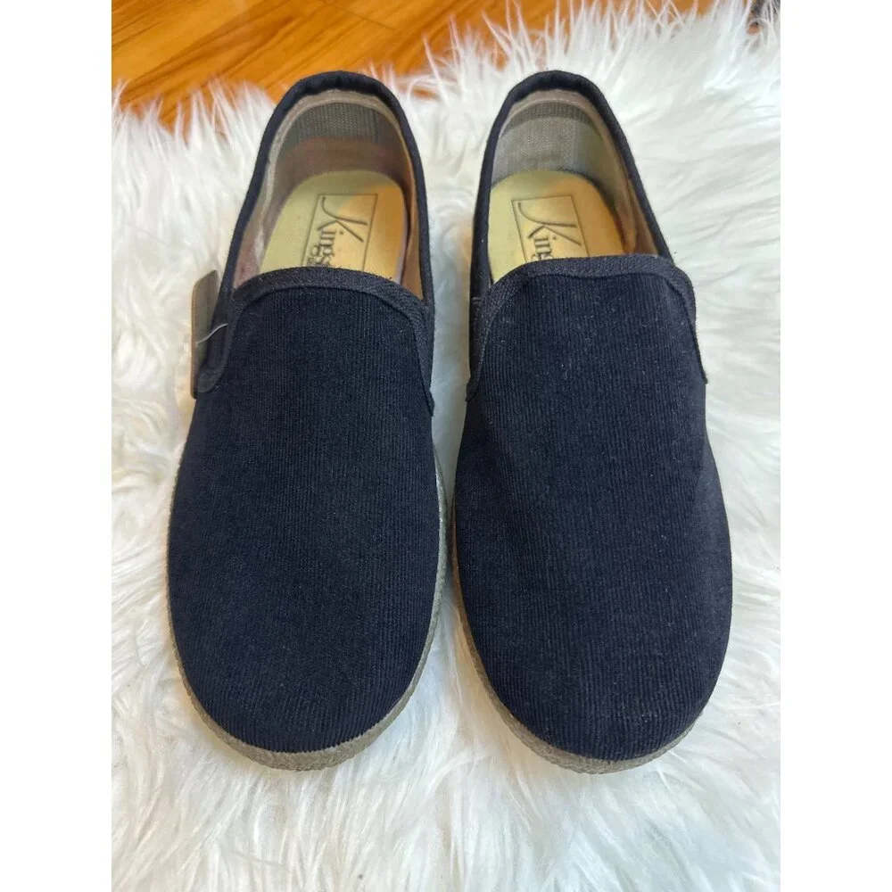 Kingston Union The Wino Corduroy Loafers Mens 6 Slip On Casual Everyday Shoes